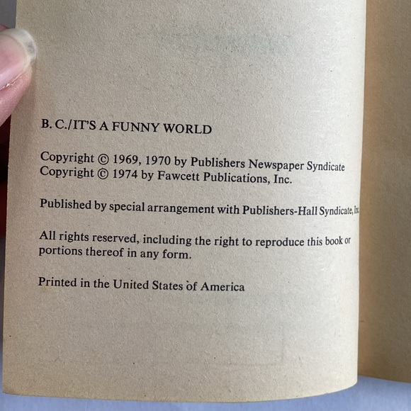 4 /💲20 🤑 1970s BC comic strip book - Picture 4 of 6